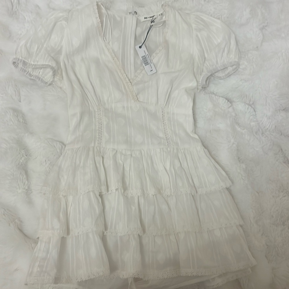 white boutique dress